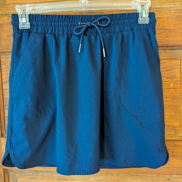 St. John's Bay Navy Blue Skort - Picture 1 of 5